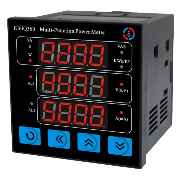 Single phase Electrical Multifunction power meter